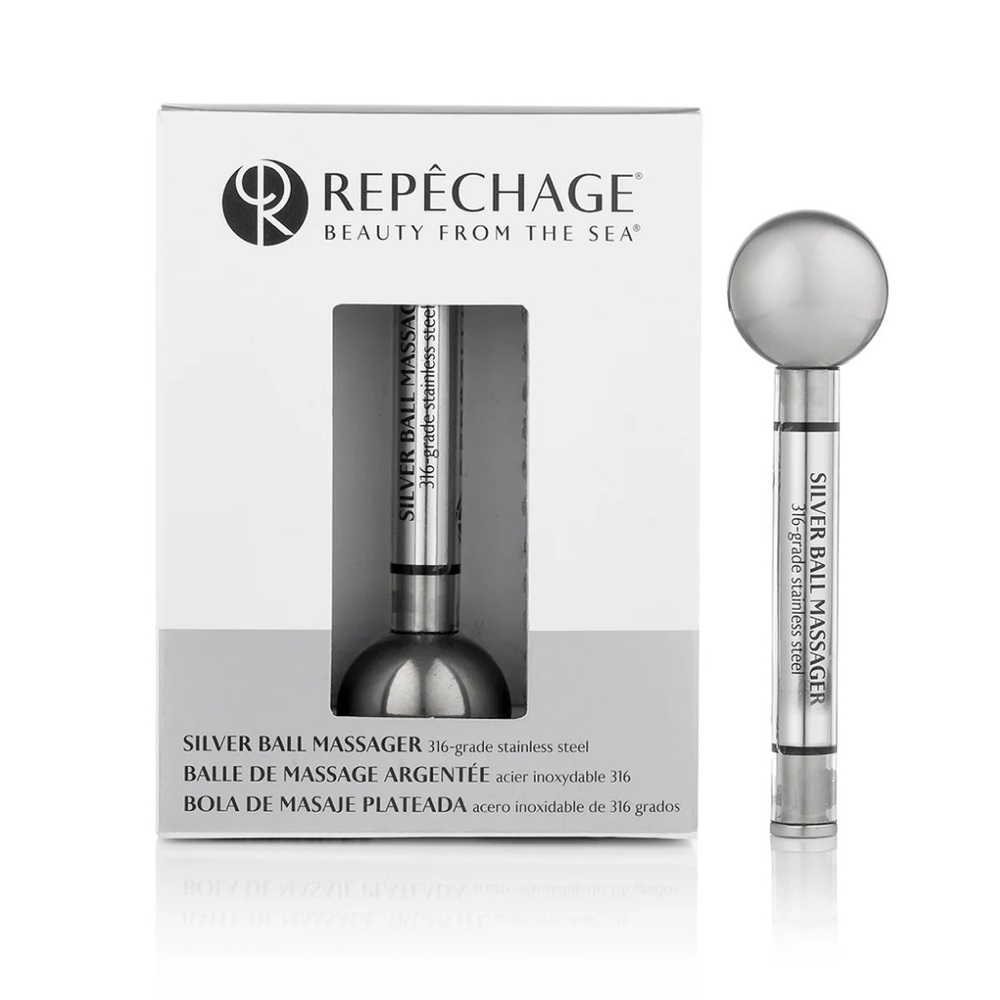 Repechage silver ball massager.